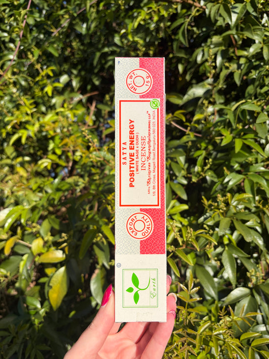 Positive Energy | White Sage & Oudh Incense Sticks