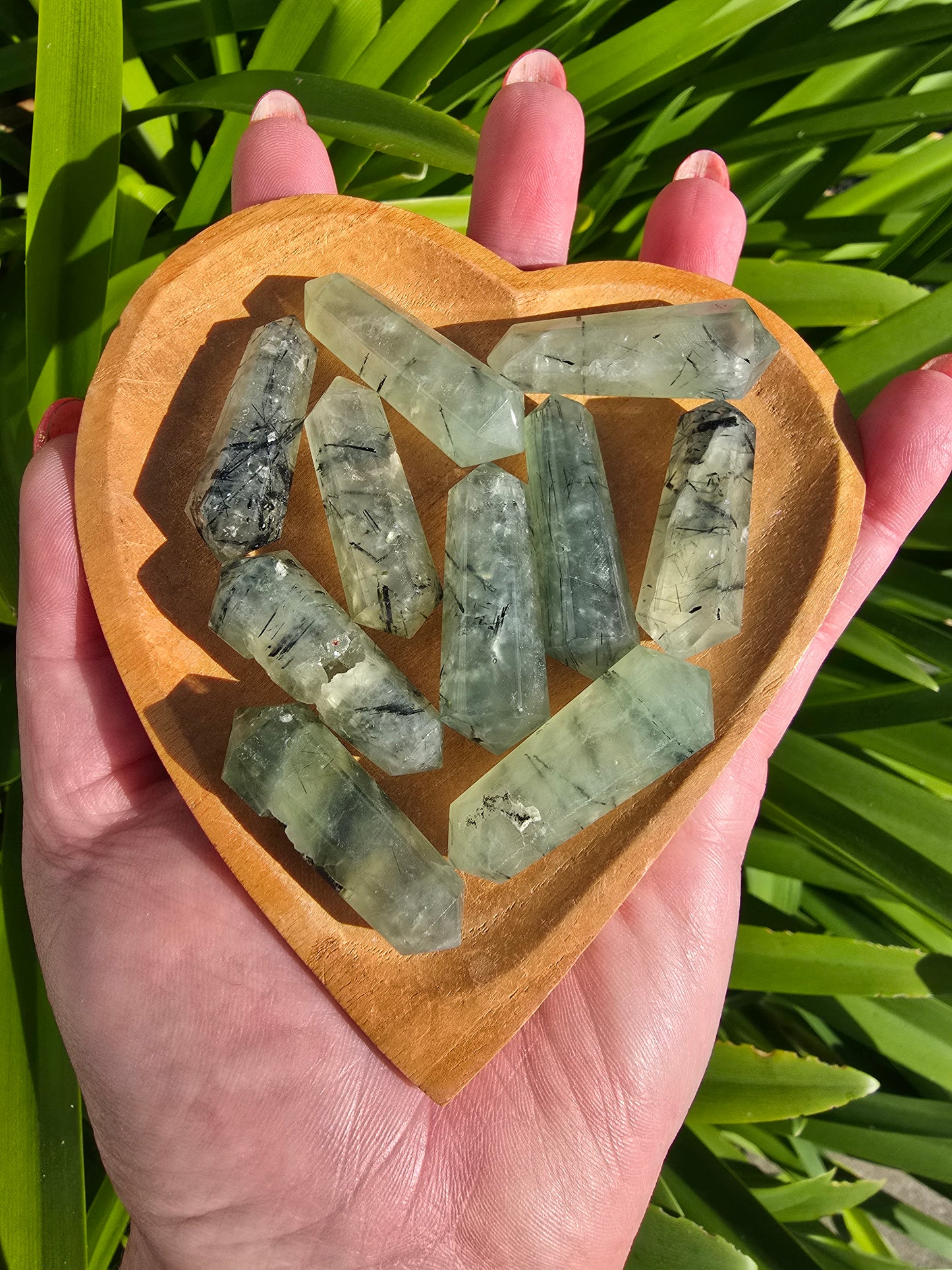 Prehnite Double Terminated Point Small