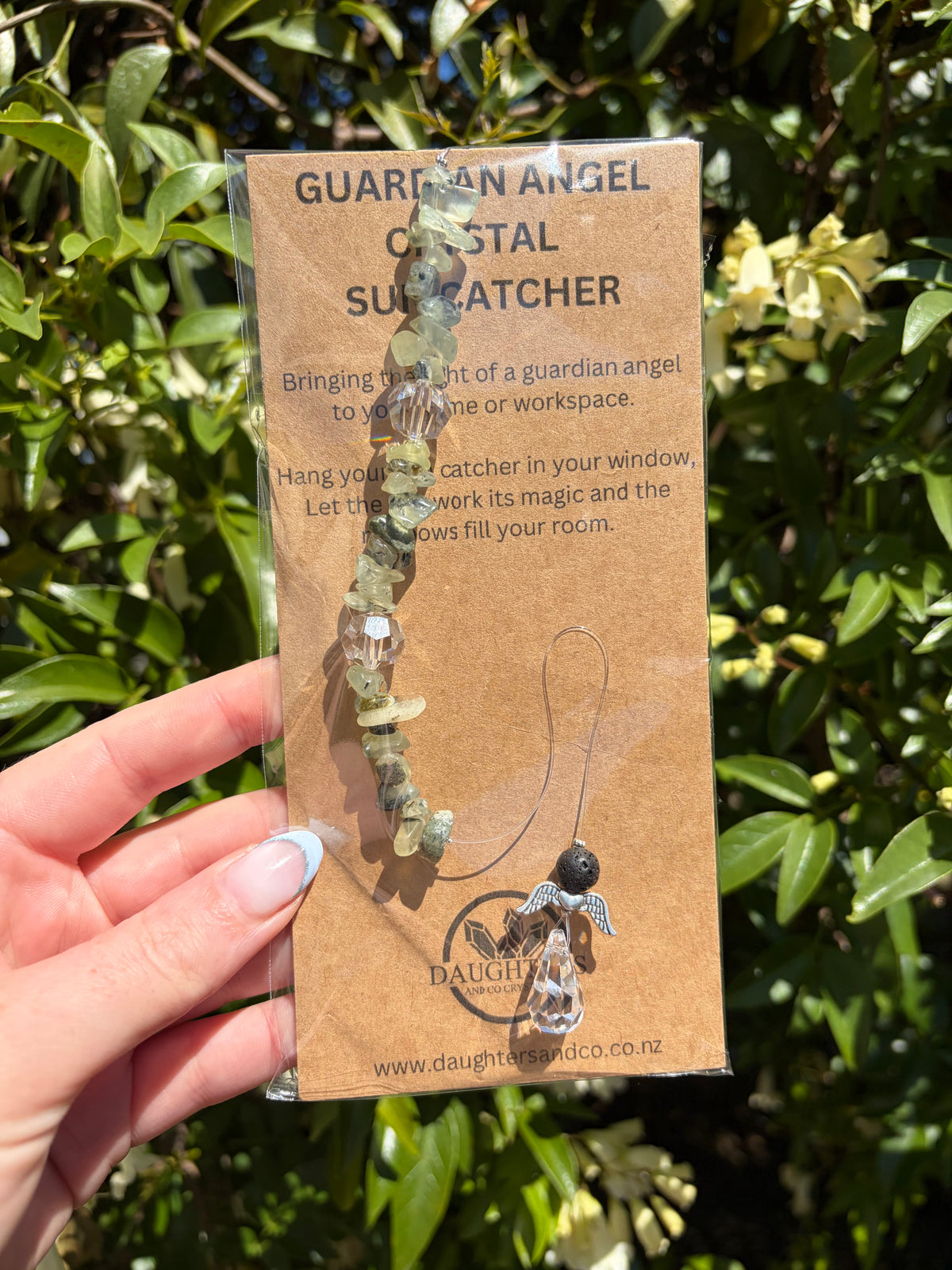 Prehnite | Guardian Angel Sun Catcher