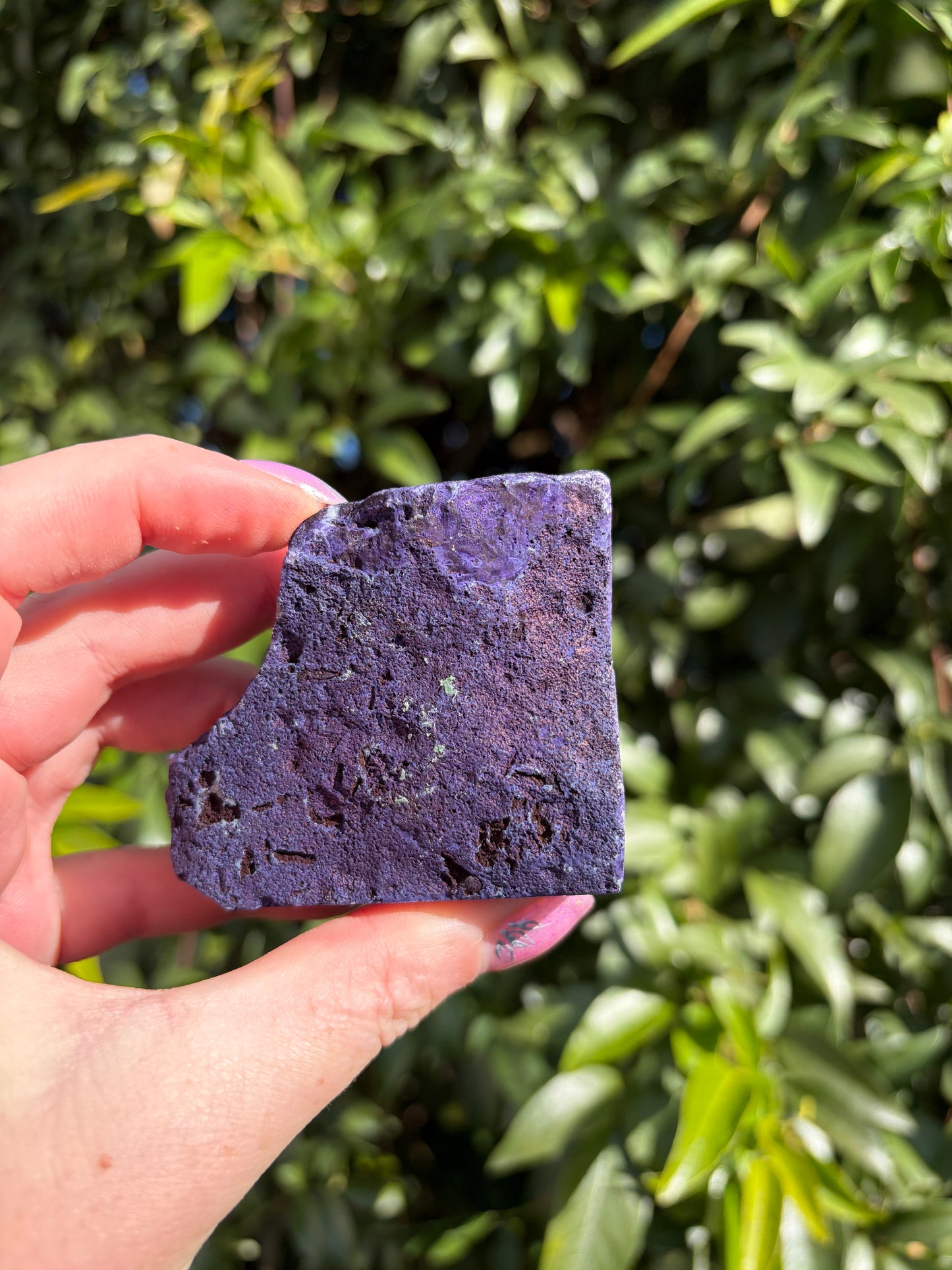 Purple Agate Geode A