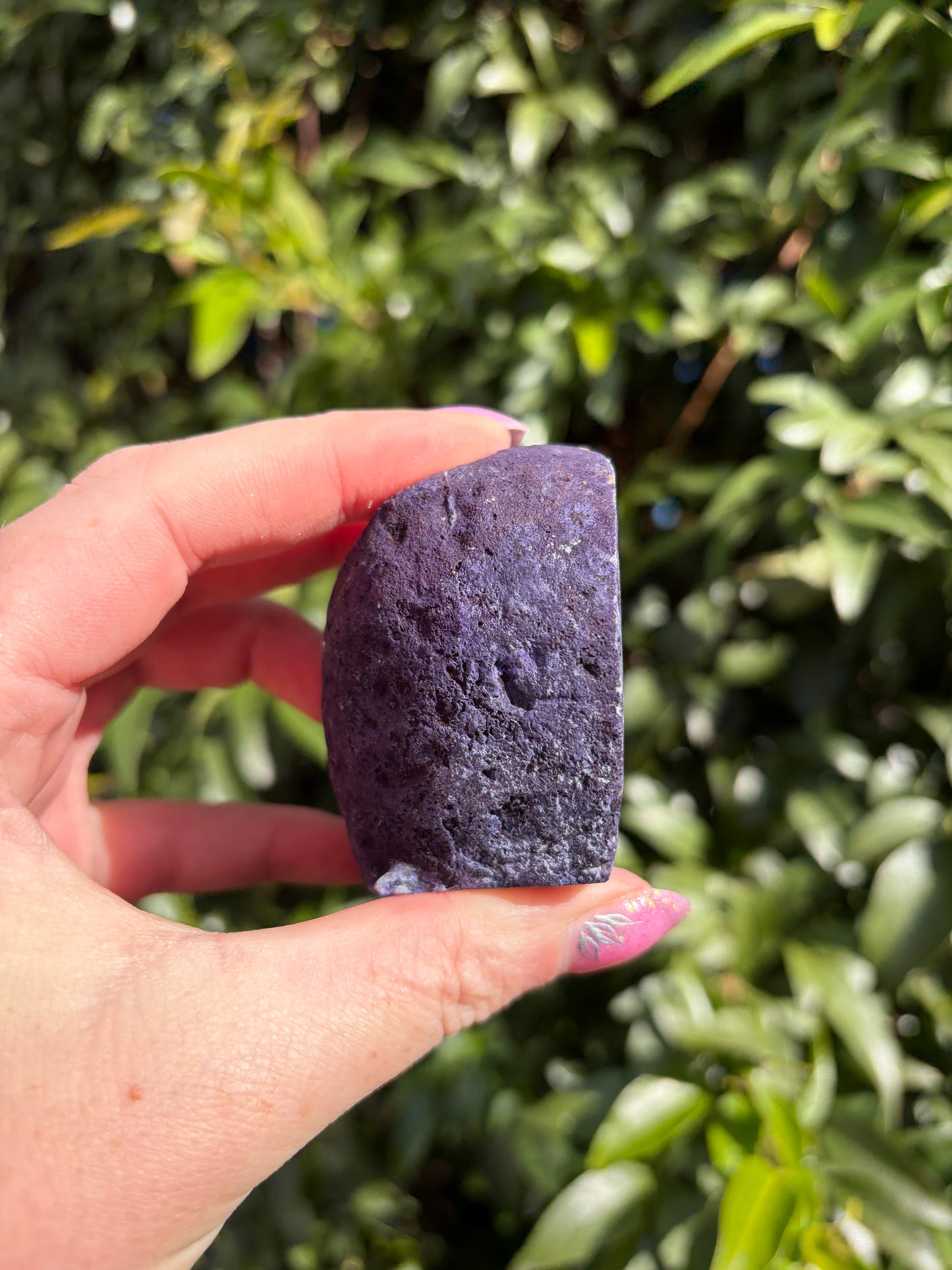 Purple Agate Geode B