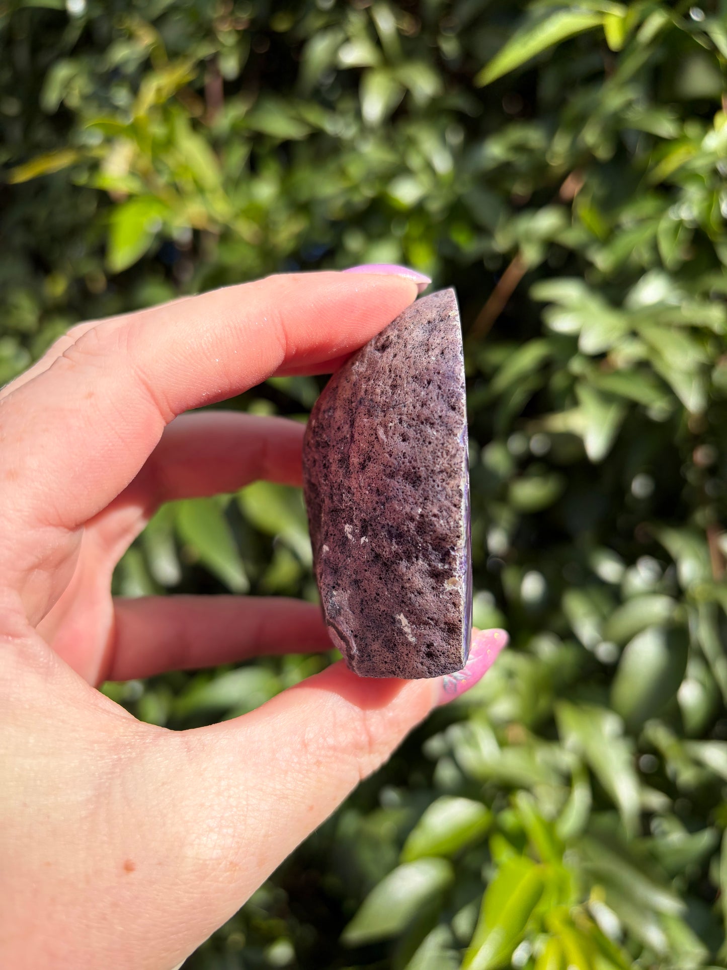 Purple Agate Geode C