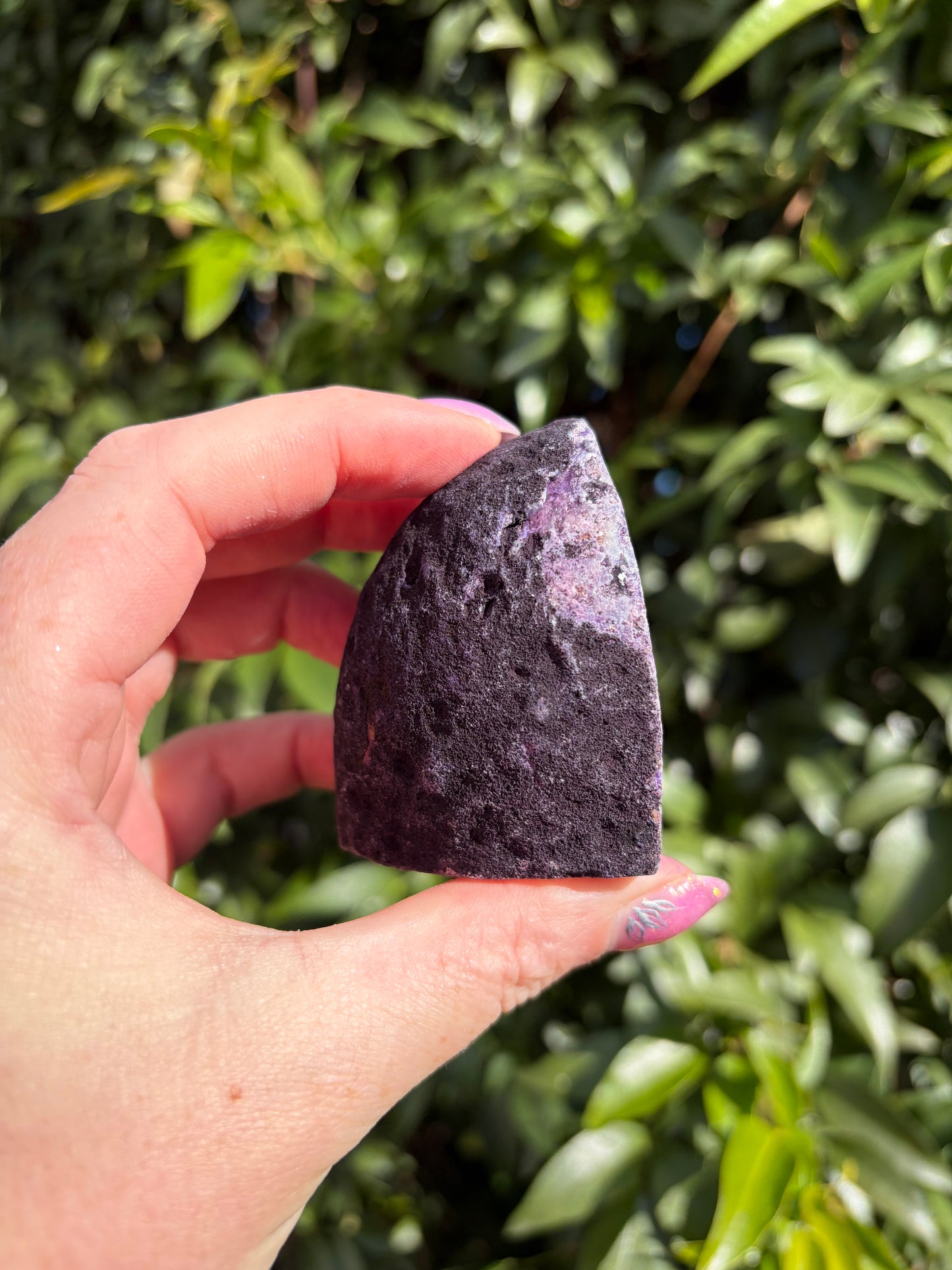 Purple Agate Geode E