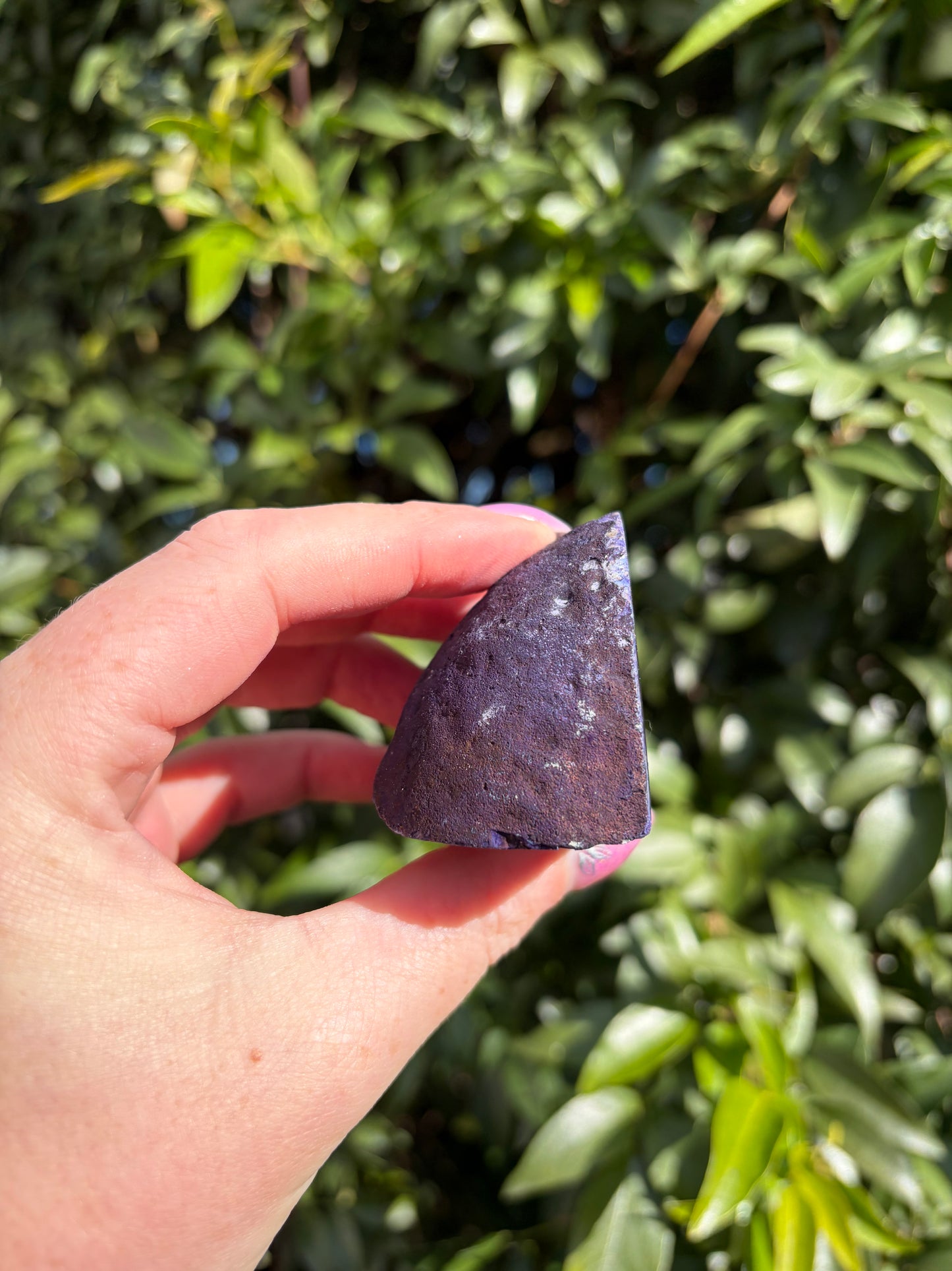 Purple Agate Geode F