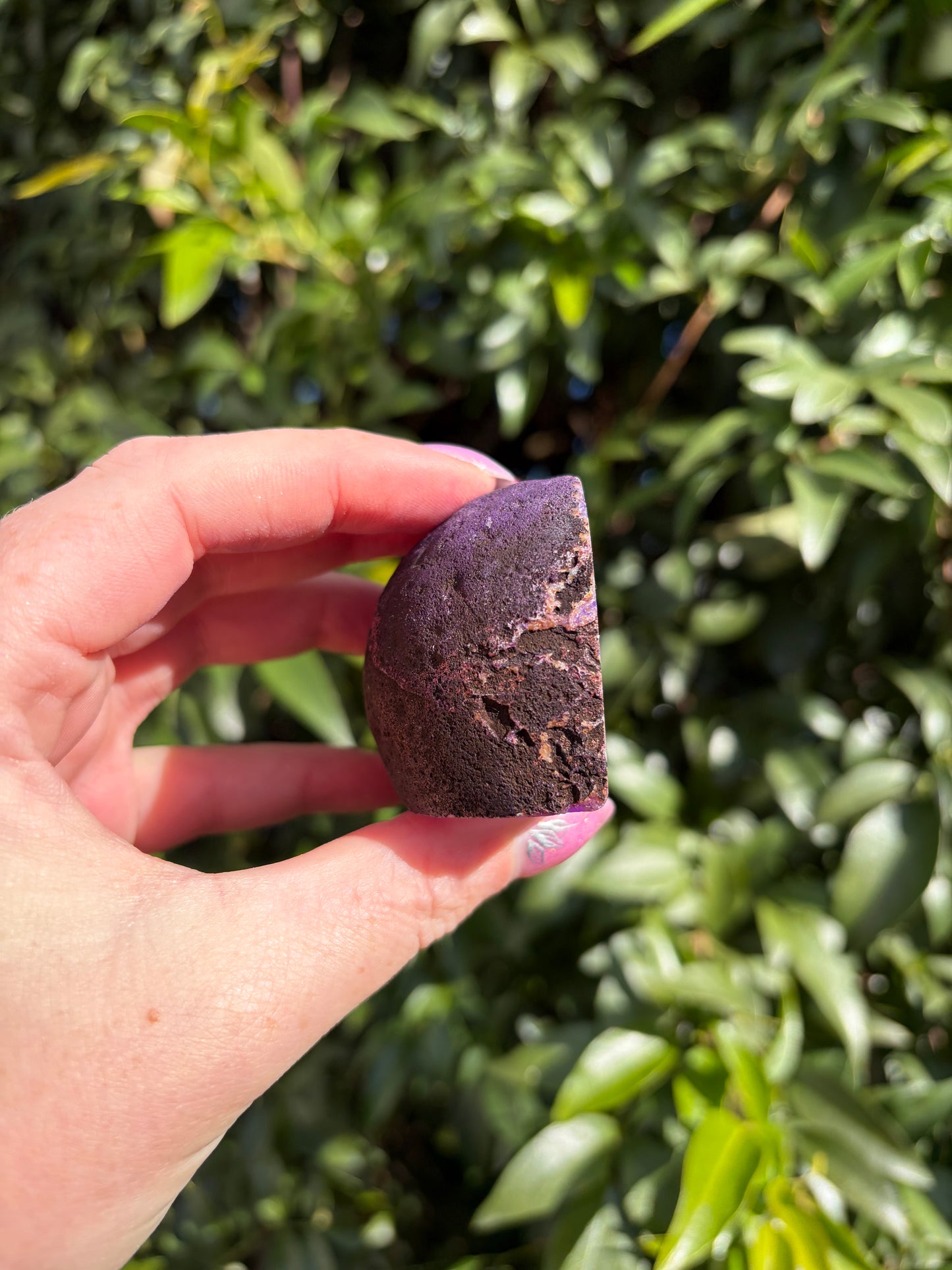 Purple Agate Geode G