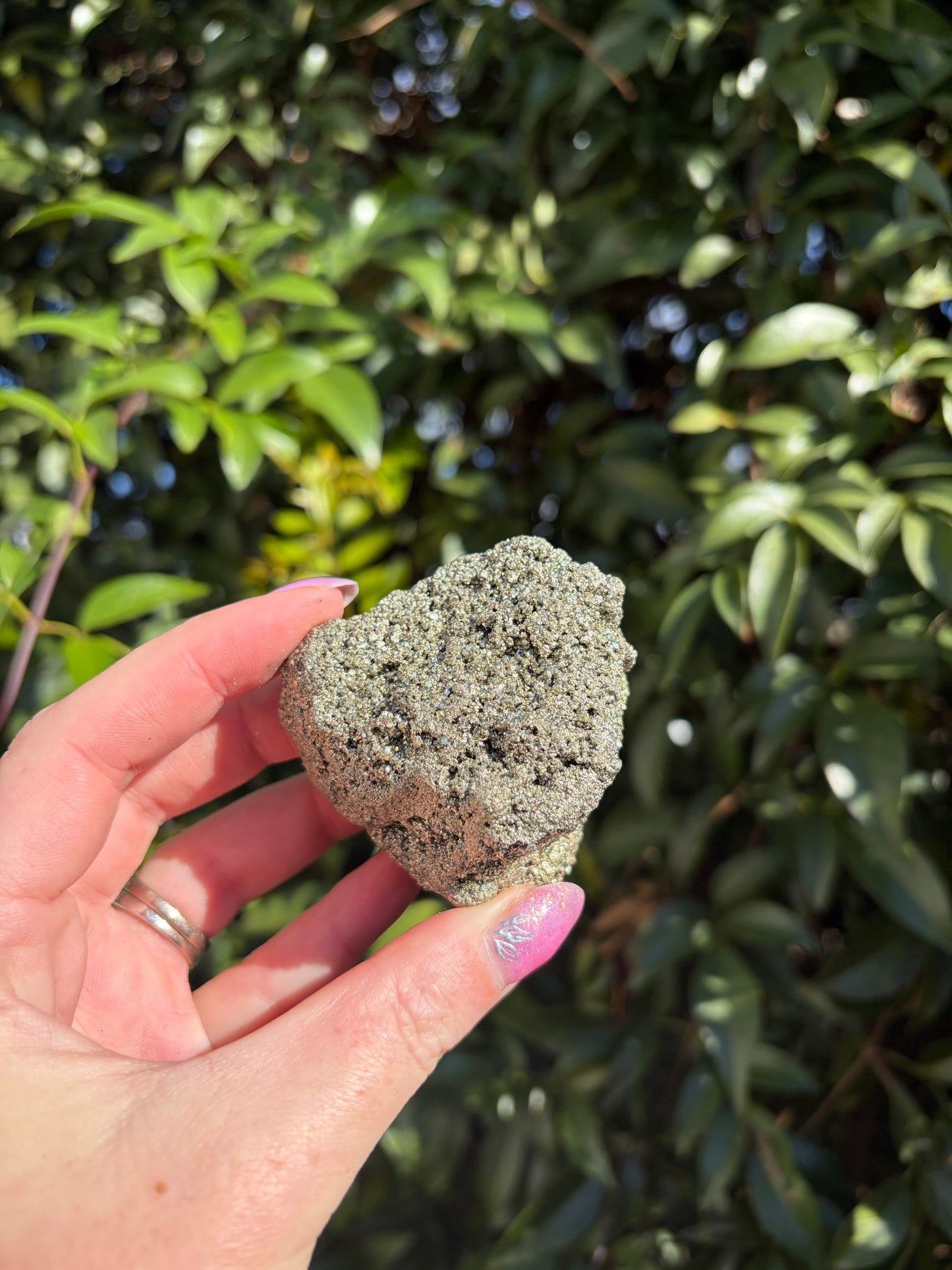 Pyrite Rough Druzy Piece A