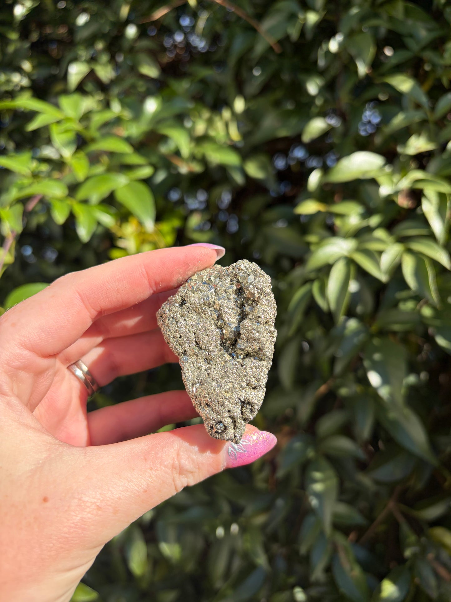 Pyrite Rough Druzy Piece B