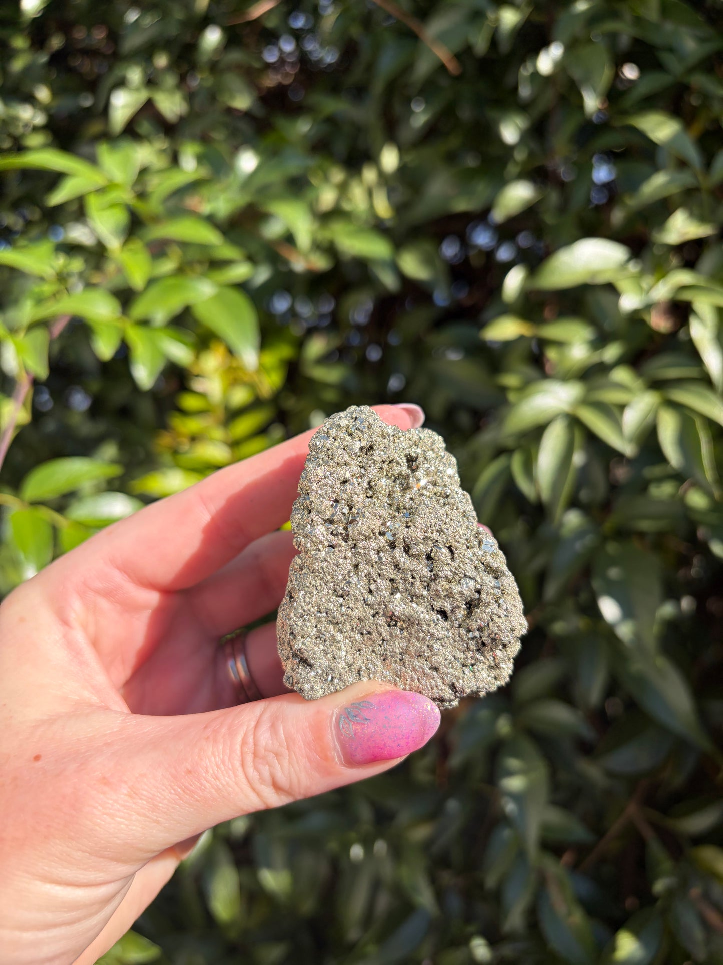 Pyrite Rough Druzy Piece B
