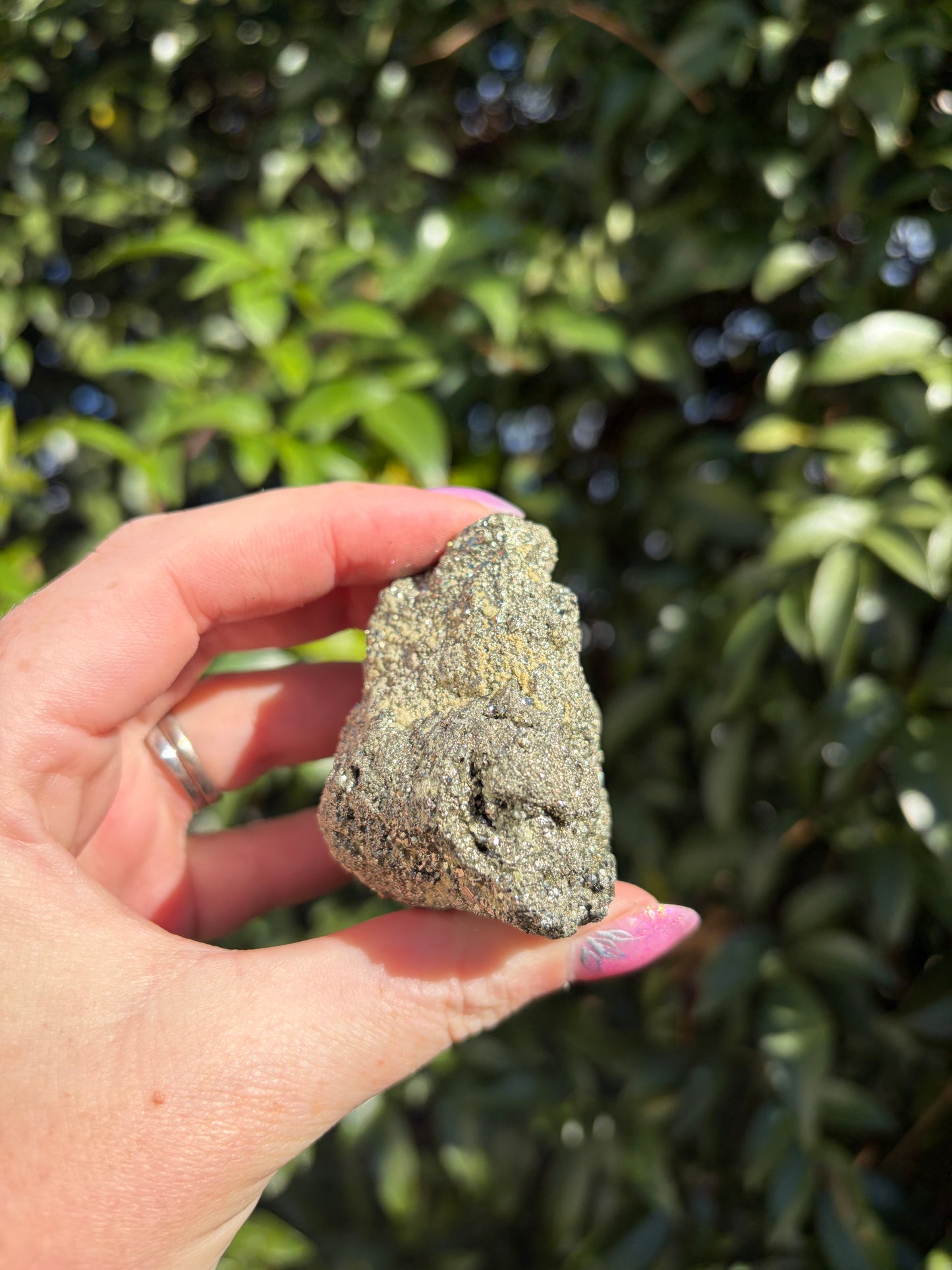 Pyrite Rough Druzy Piece C