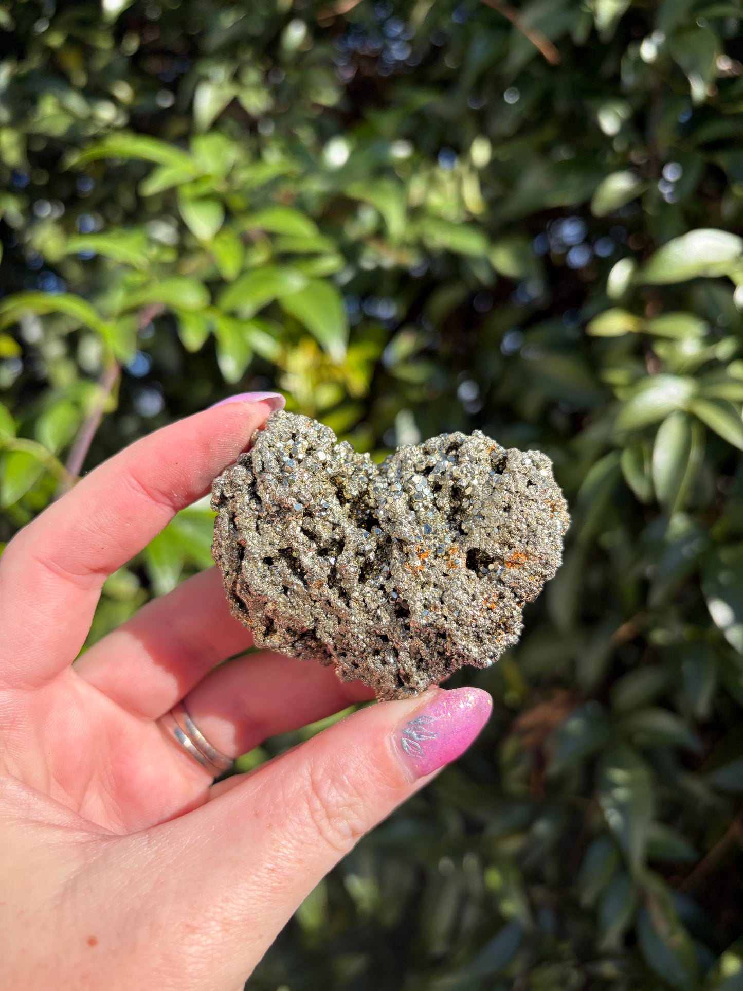 Pyrite Rough Druzy Piece E