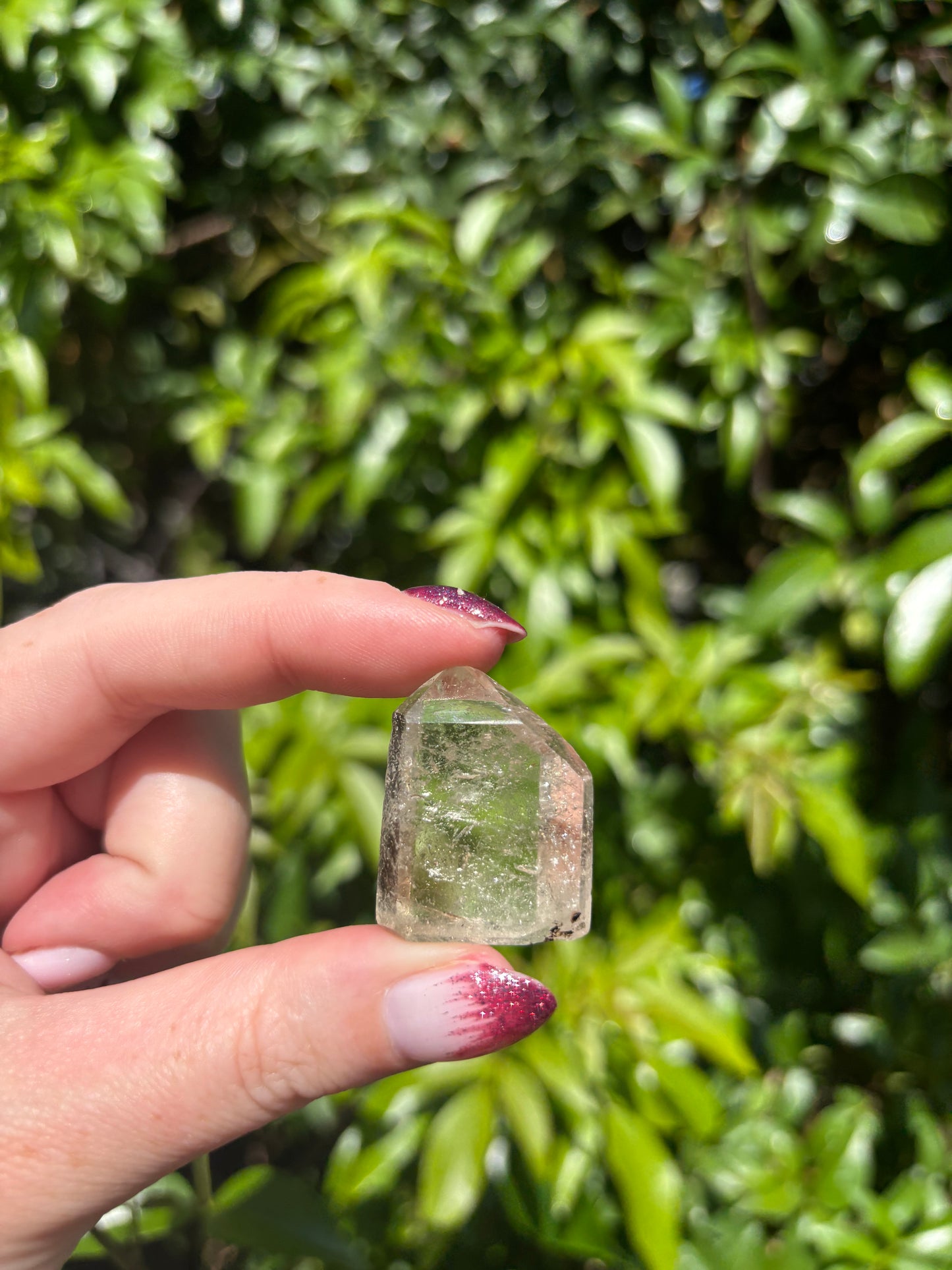 Quartz With Inclusions Polished Point L