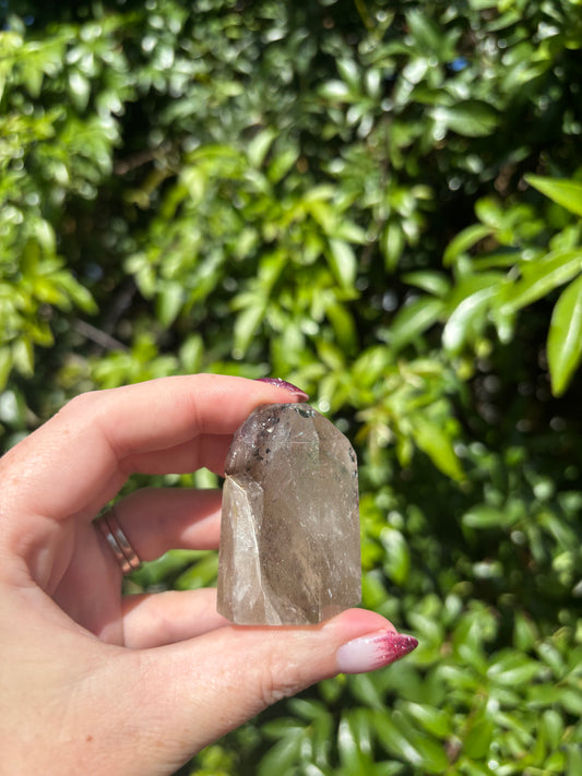 Quartz With Inclusions Polished Point E