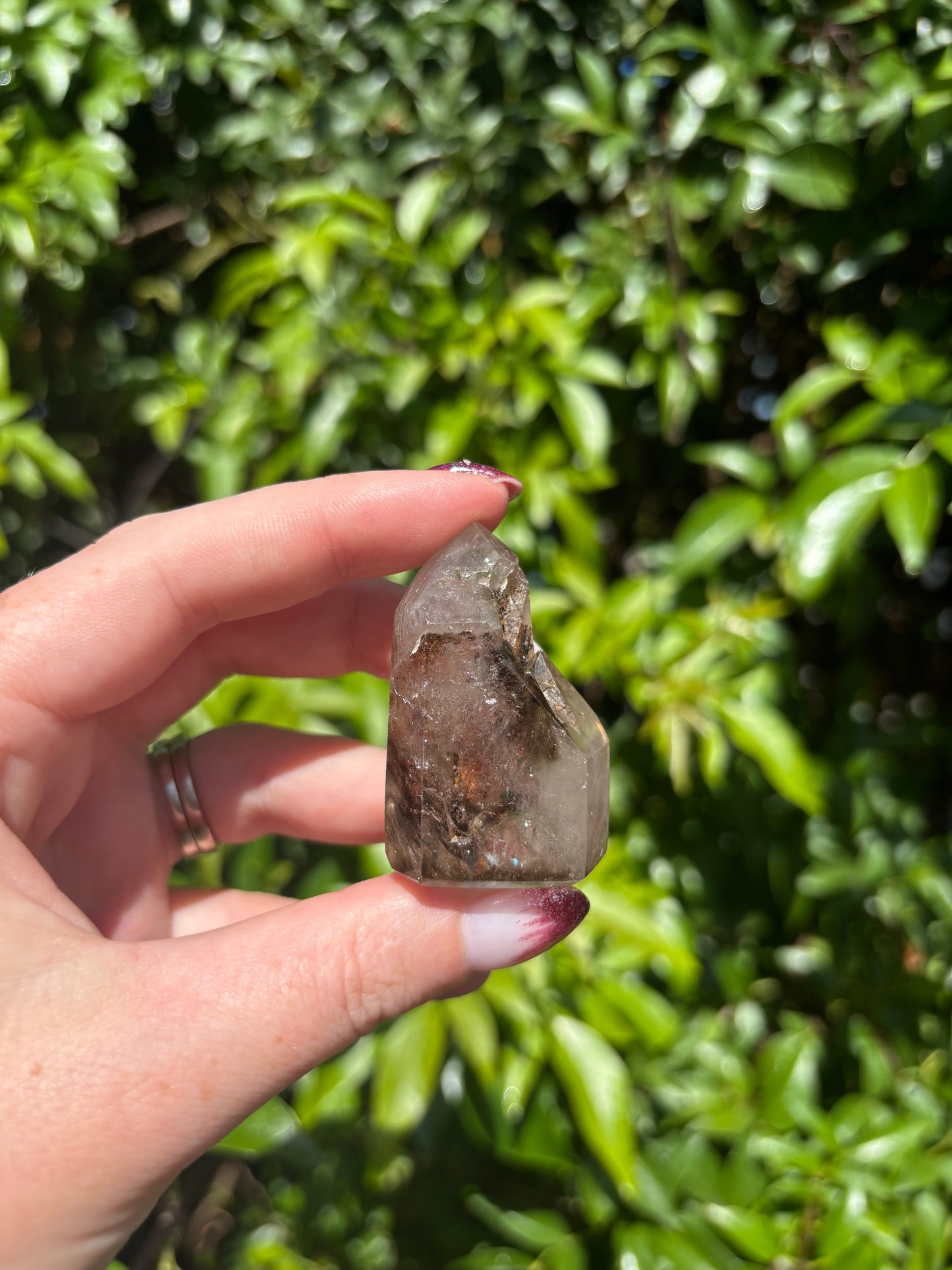 Quartz With Inclusions Polished Point H