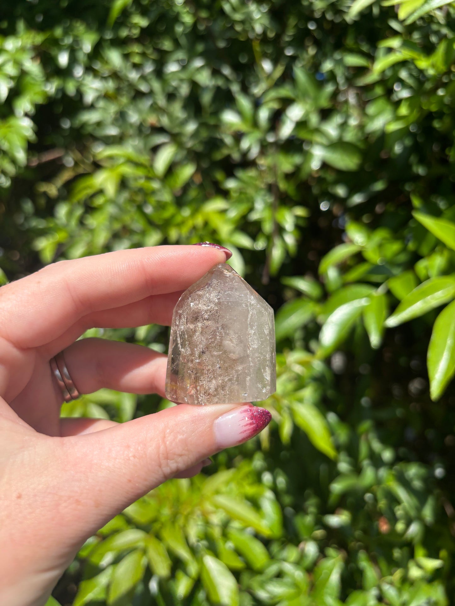 Quartz With Inclusions Polished Point i