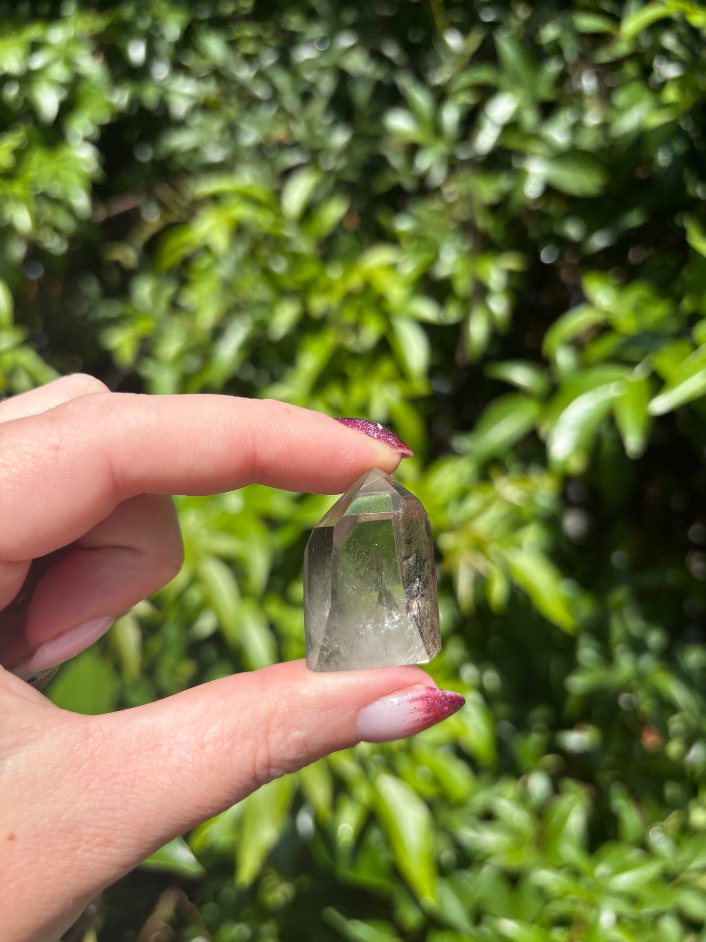 Quartz With Inclusions Polished Point J