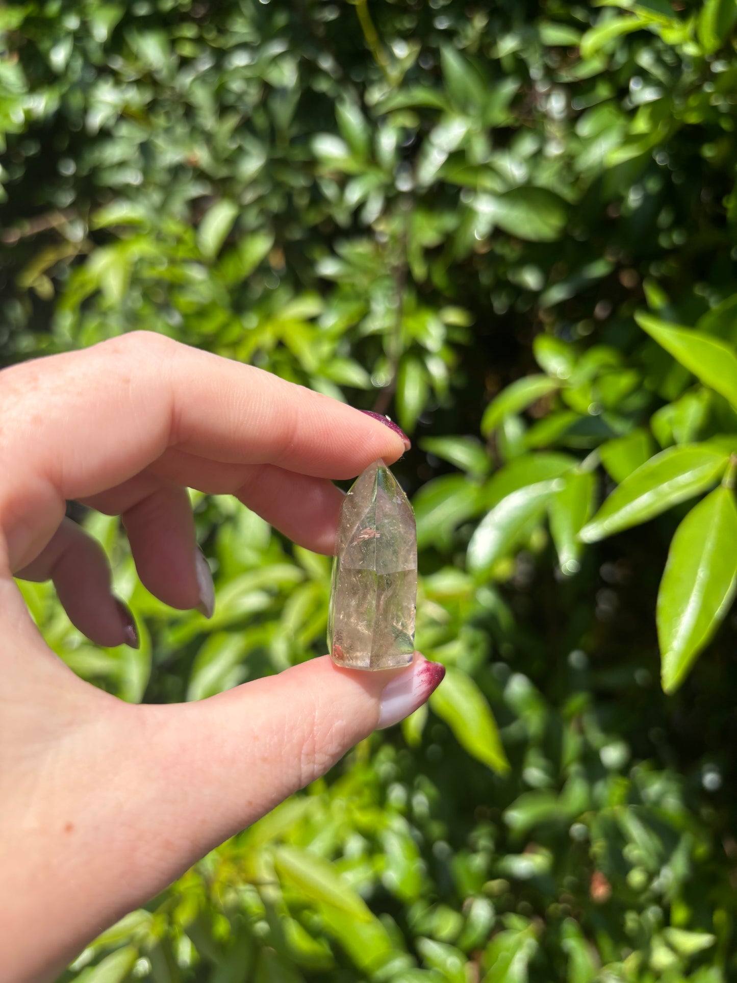 Quartz With Inclusions Polished Point K