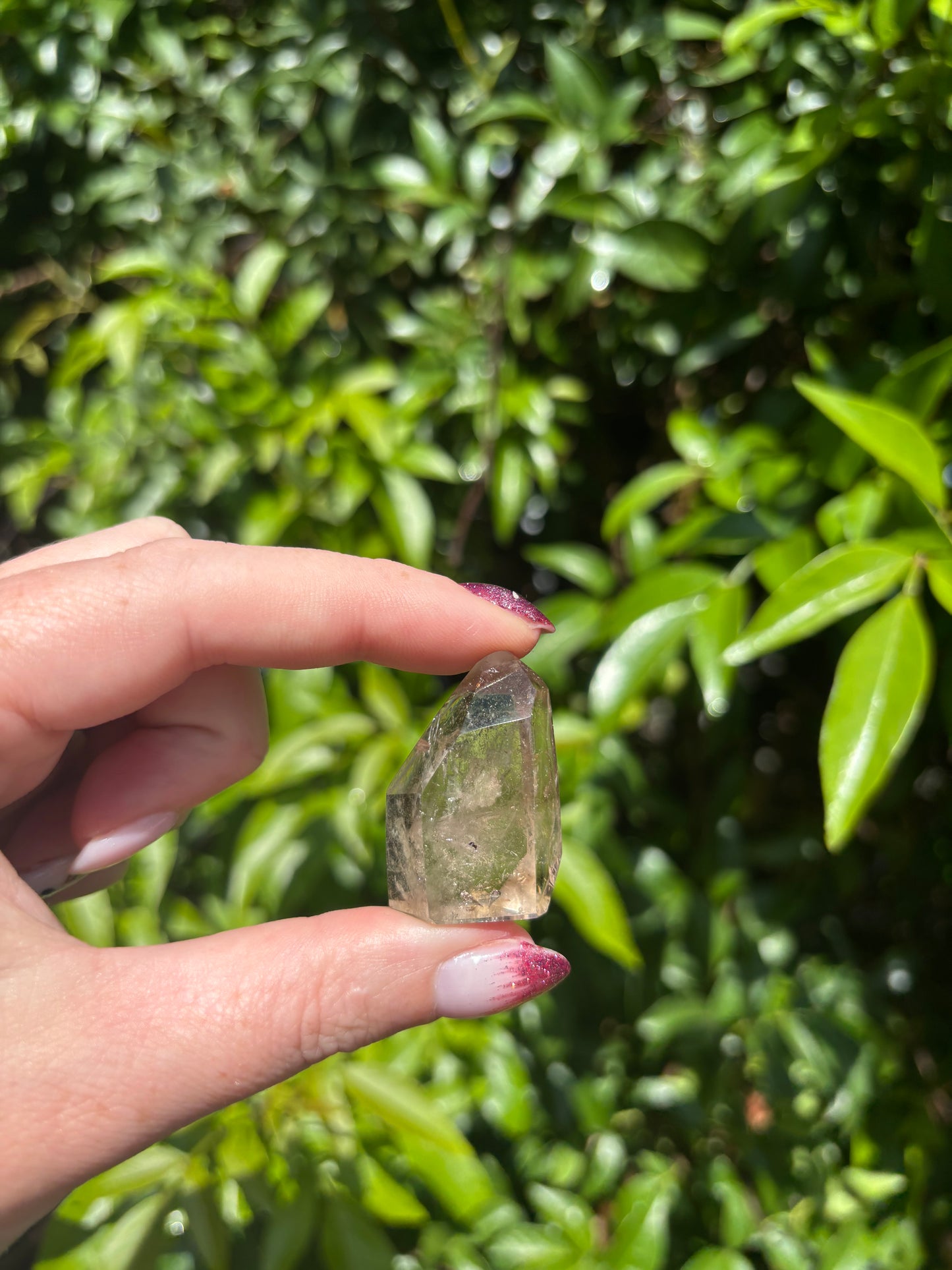 Quartz With Inclusions Polished Point K