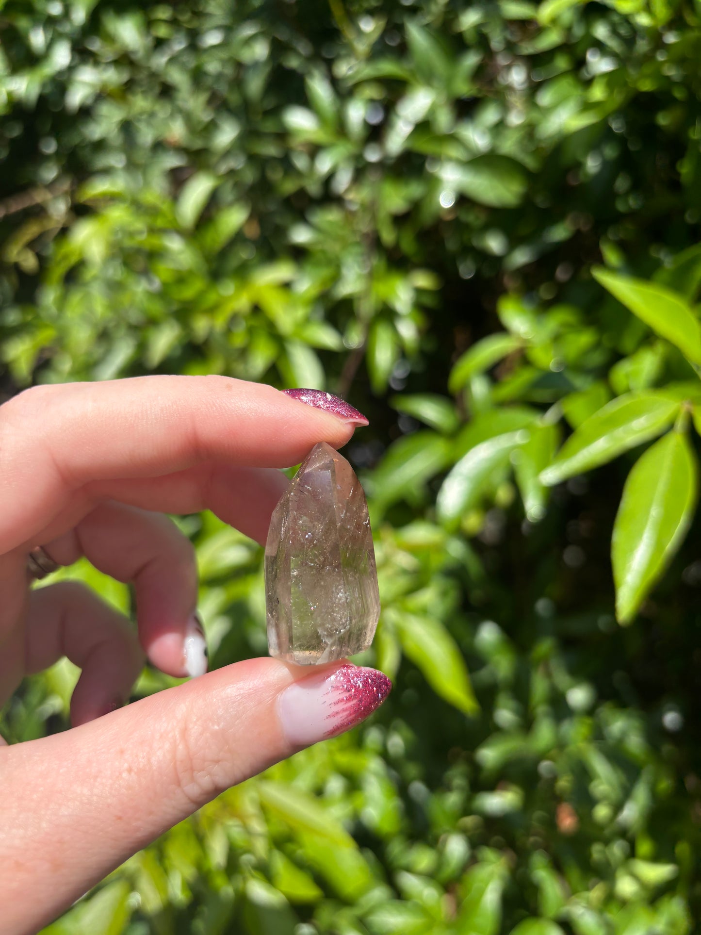 Quartz With Inclusions Polished Point K
