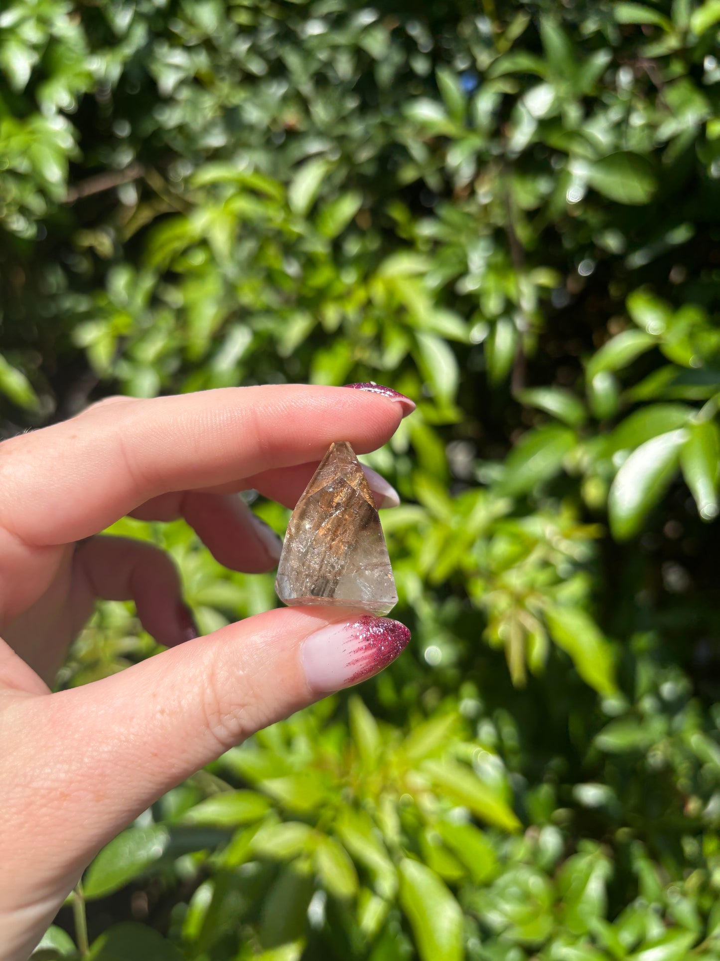 Quartz With Inclusions Polished Point M