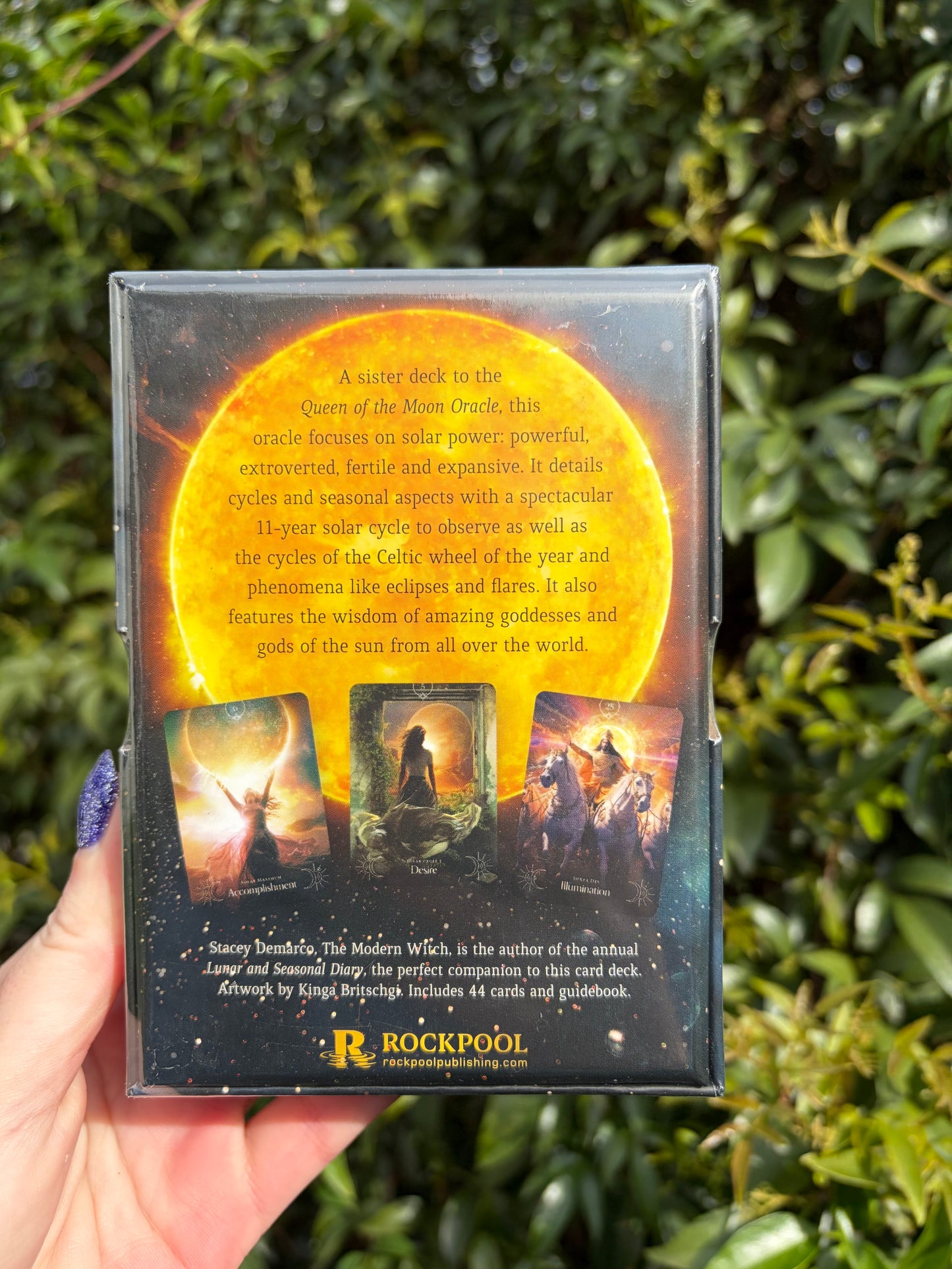 Queen Of The Sun Oracle Cards
