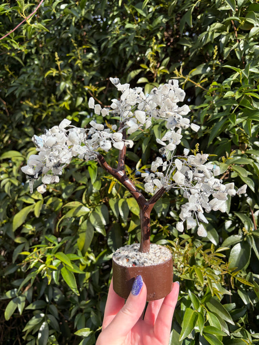 Rainbow Moonstone Crystal Tree Large