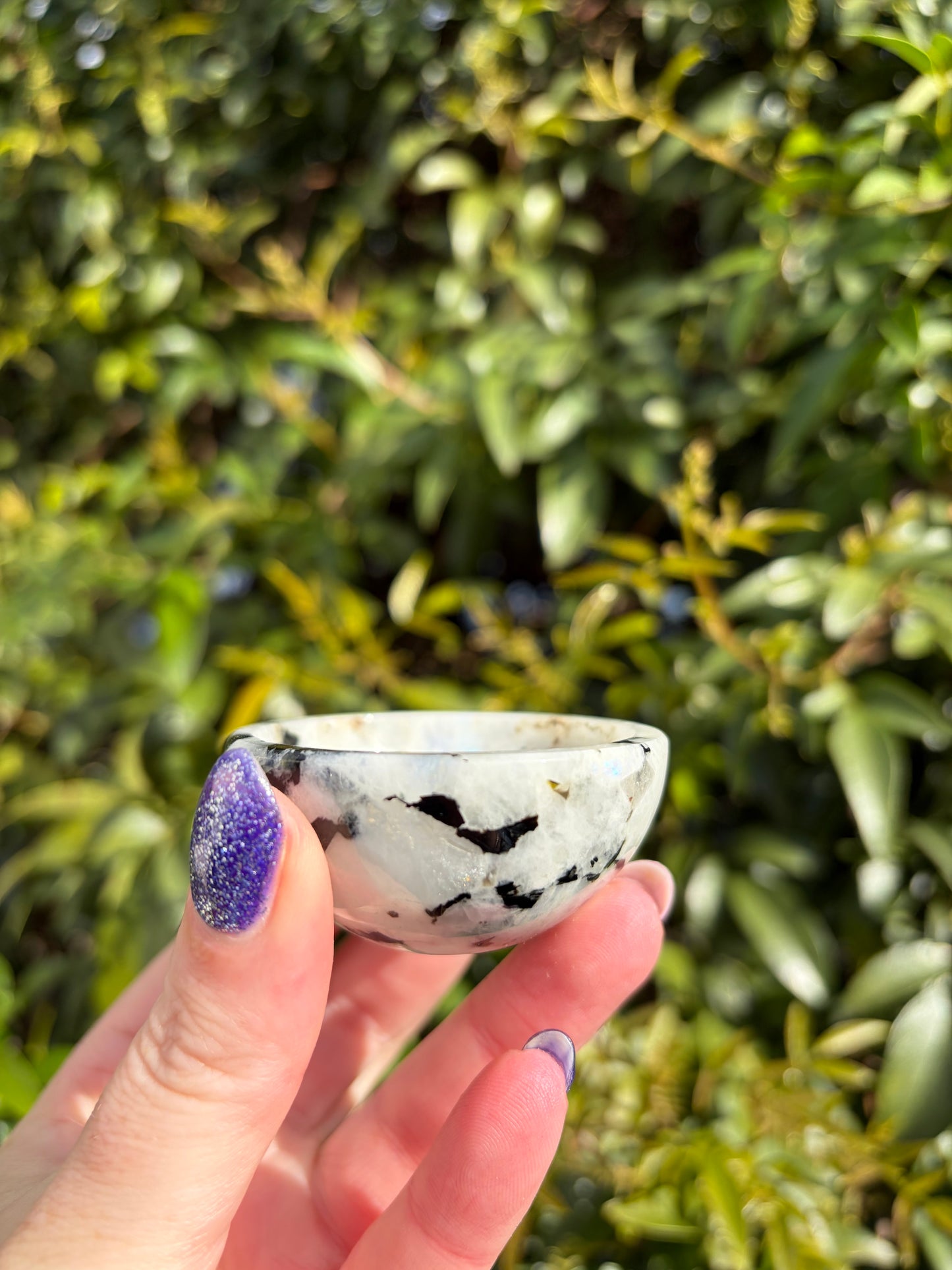 Rainbow Moonstone Mini Bowl A