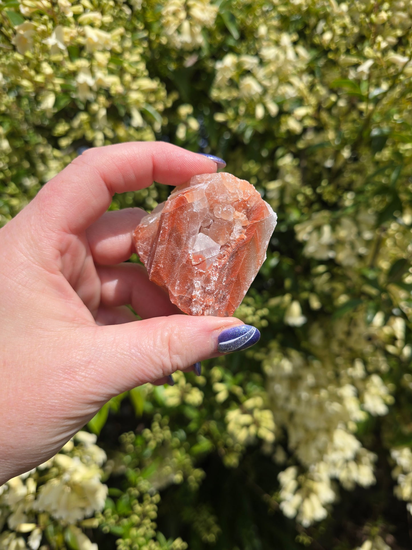 Red Calcite Rough Medium Piece