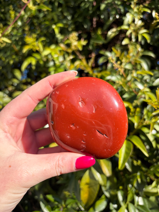 Red Jasper Tumbled Stone Large A