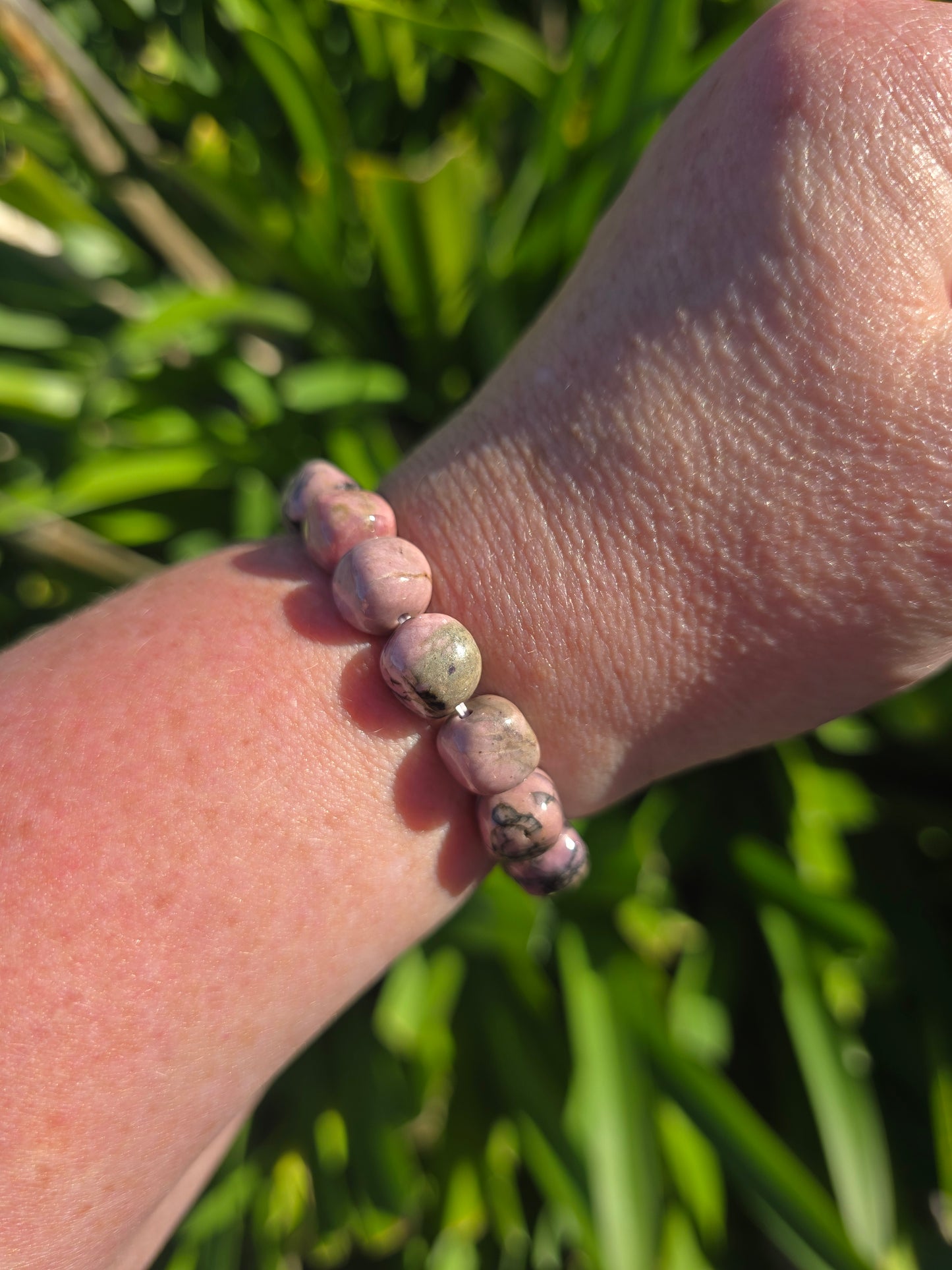 Rhodonite | Nugget Nugget Bracelet