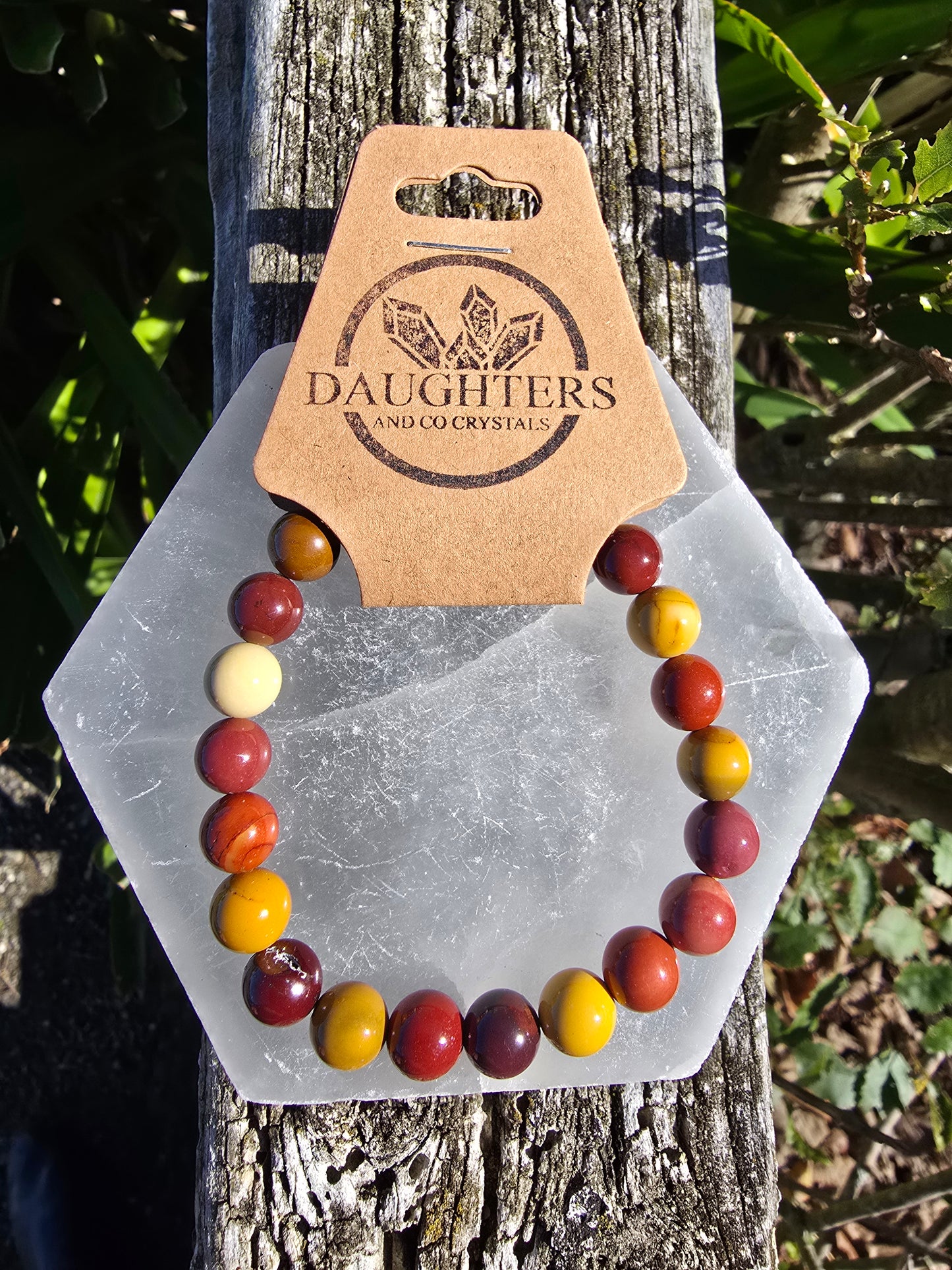 Mookaite Jasper | Round Bead Bracelet