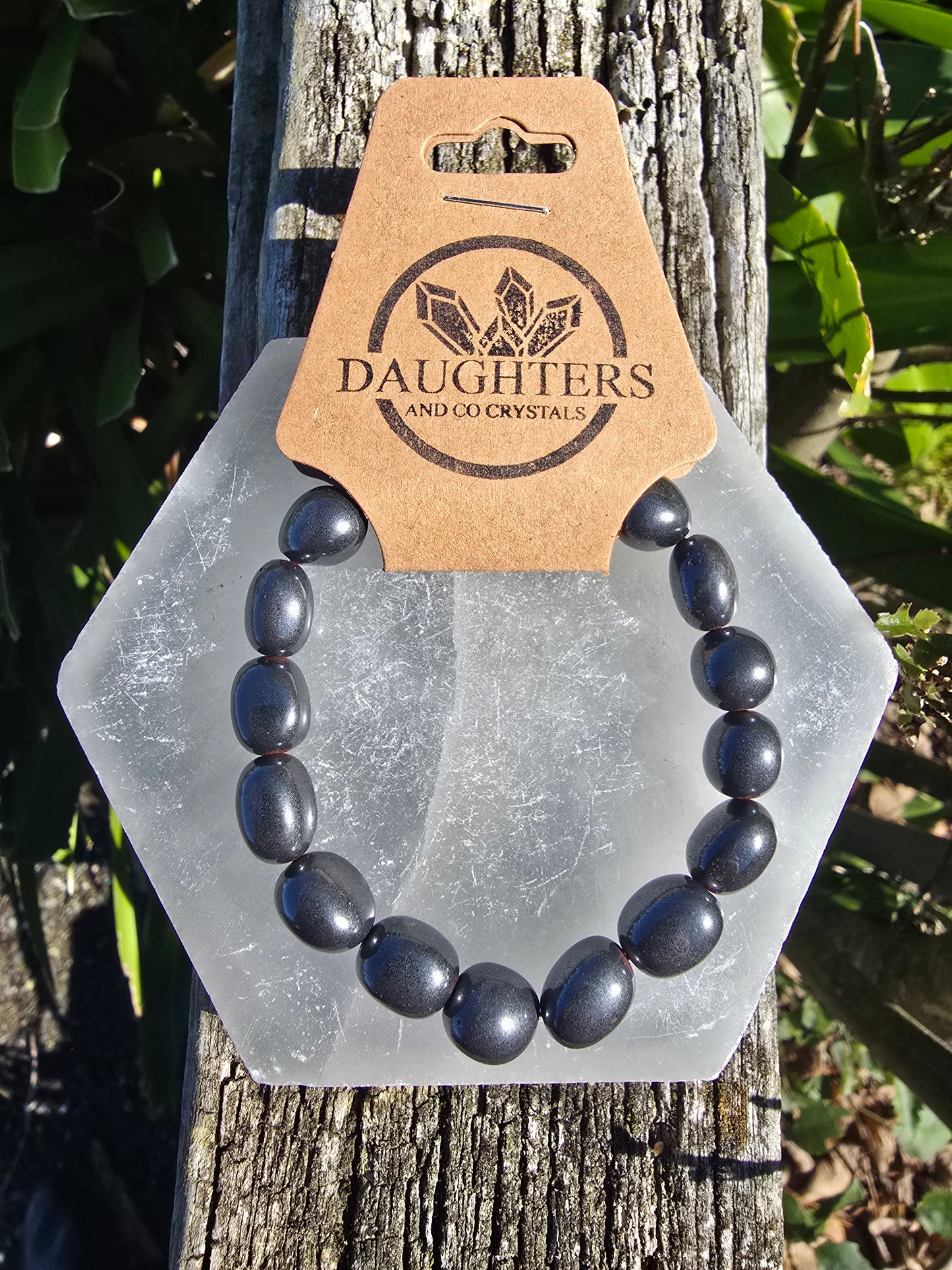Hematite | Nugget Bead Bracelet