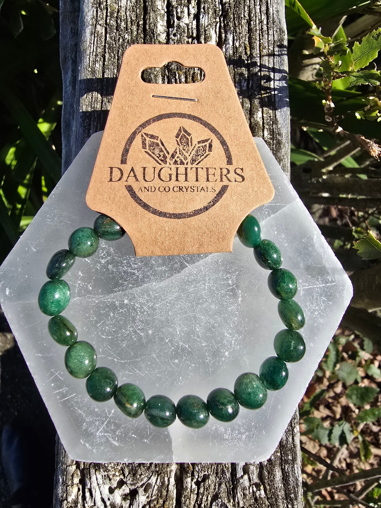 Fuchsite | Nugget Bead Bracelet