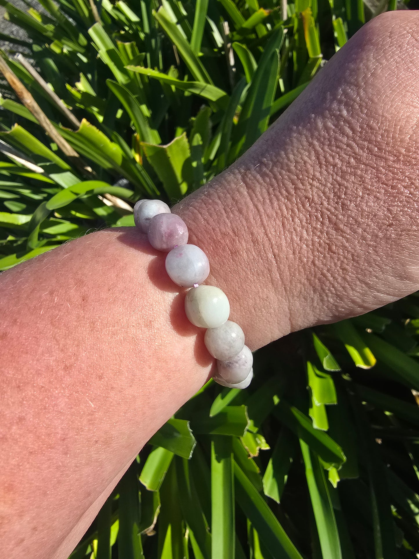 Pink Tourmaline | Nugget Bead Bracelet