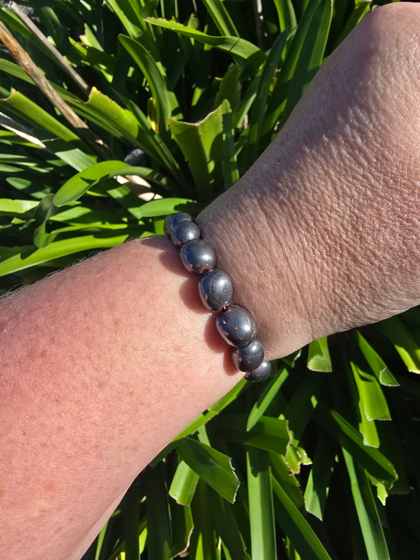 Hematite | Nugget Bead Bracelet