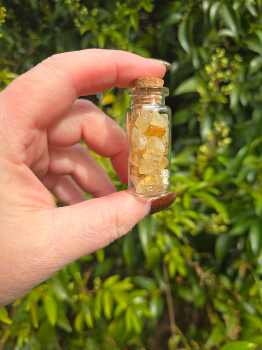 Citrine Chip Bottle