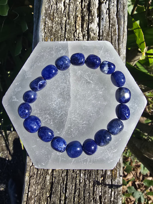 Sodalite | Nugget Bead Bracelet