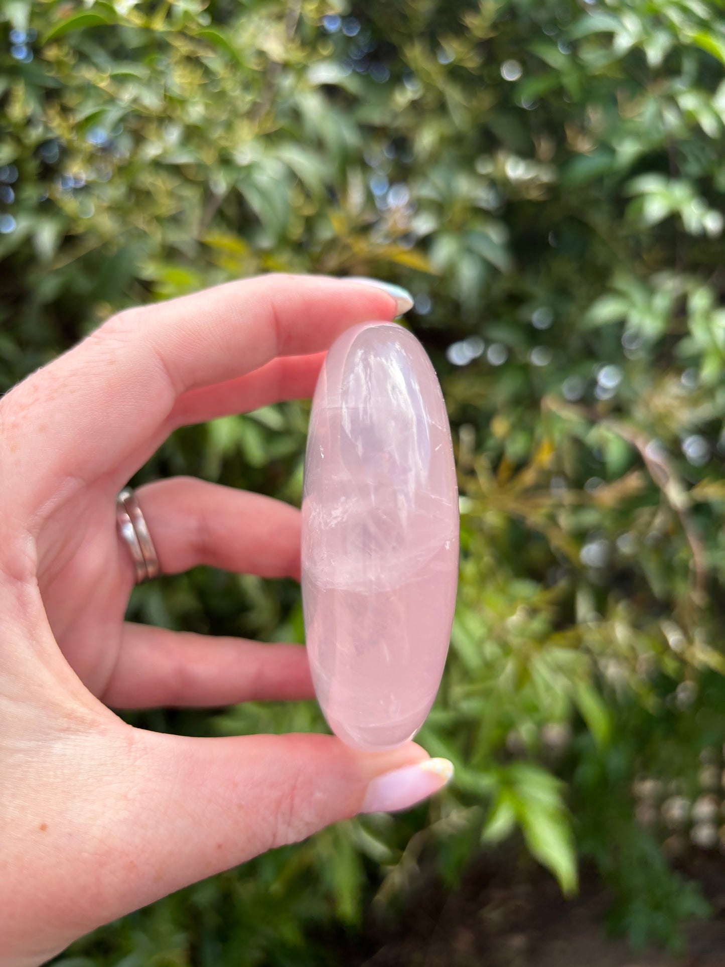 Rose Quartz Moon A