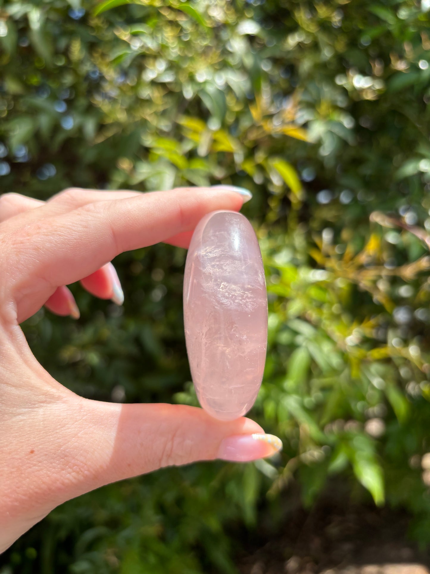 Rose Quartz Moon C