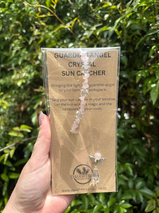Rose Quartz | Guardian Angel Sun Catcher