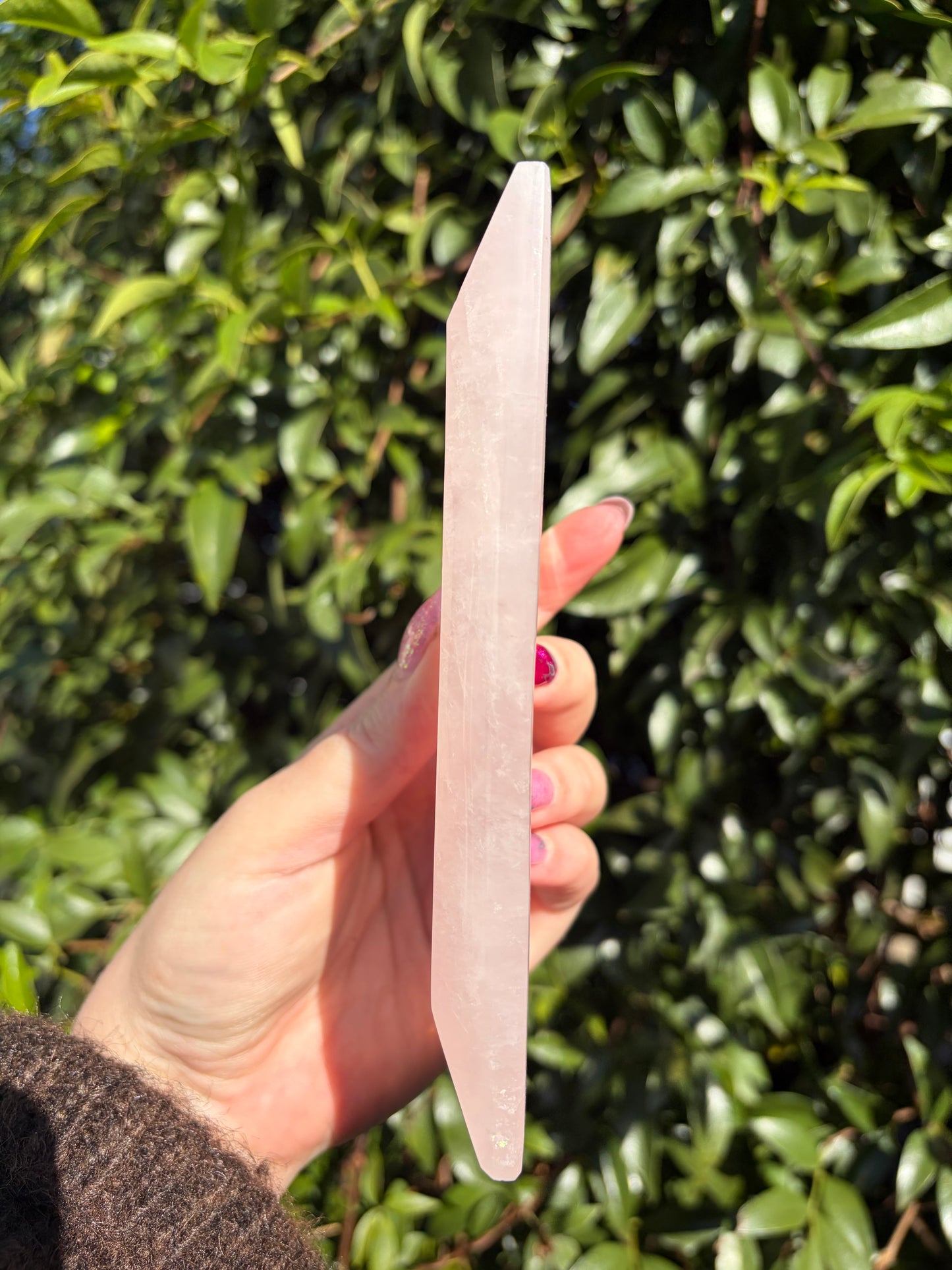 Rose Quartz Rectangle Tray B
