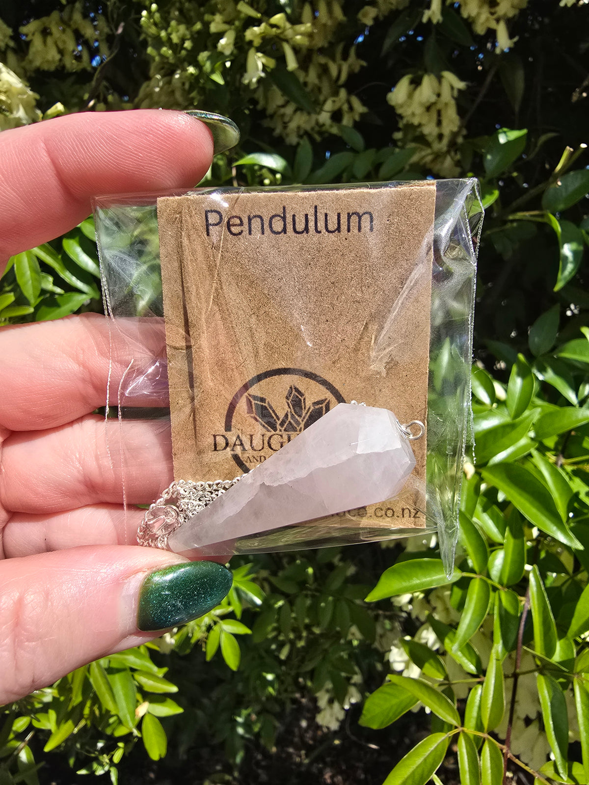 Rose Quartz Pendulum