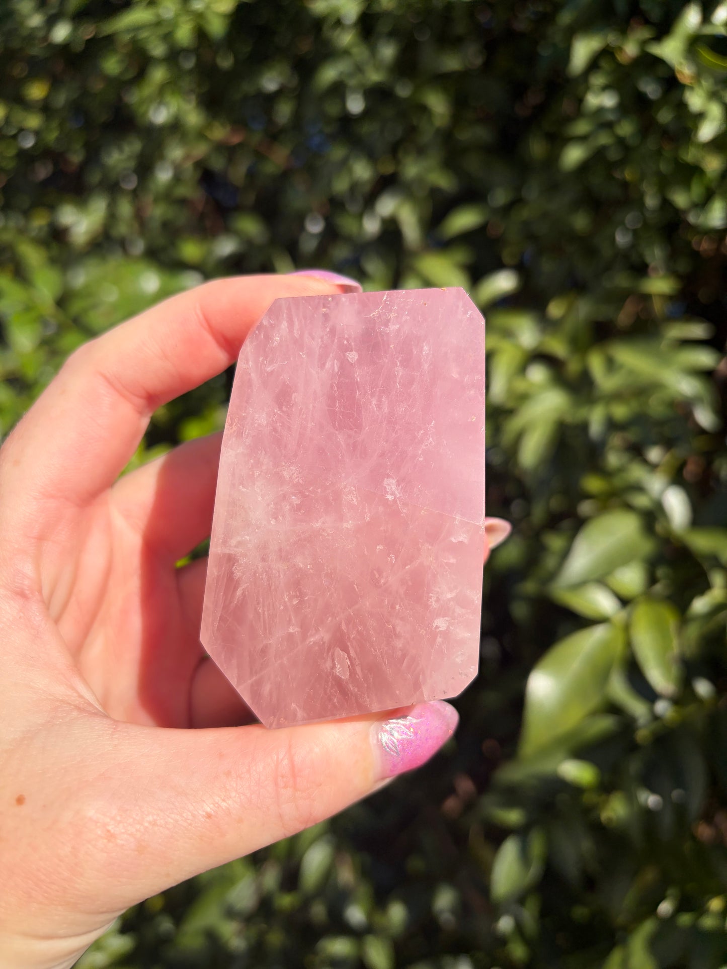 Rose Quartz Polished Free Form A