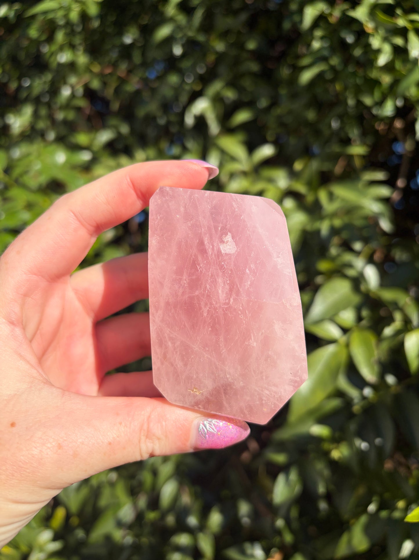 Rose Quartz Polished Free Form A