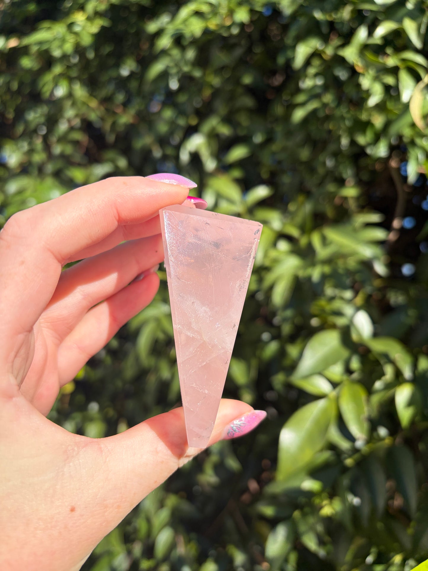 Rose Quartz Polished Free Form B