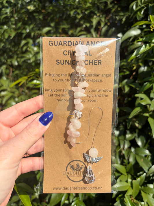 Rose Quartz | Guardian Angel Sun Catcher