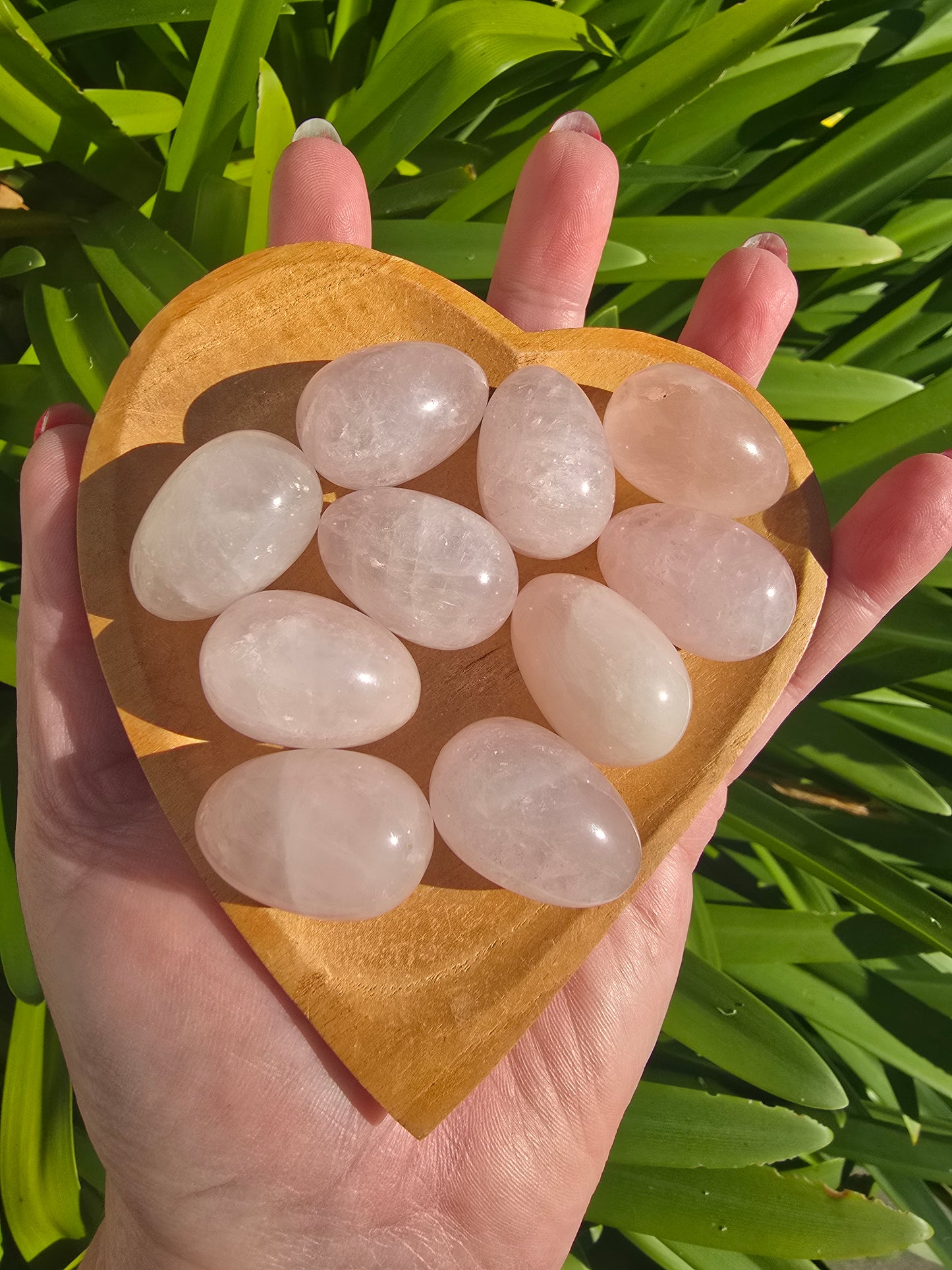 Rose Quartz Mini Egg