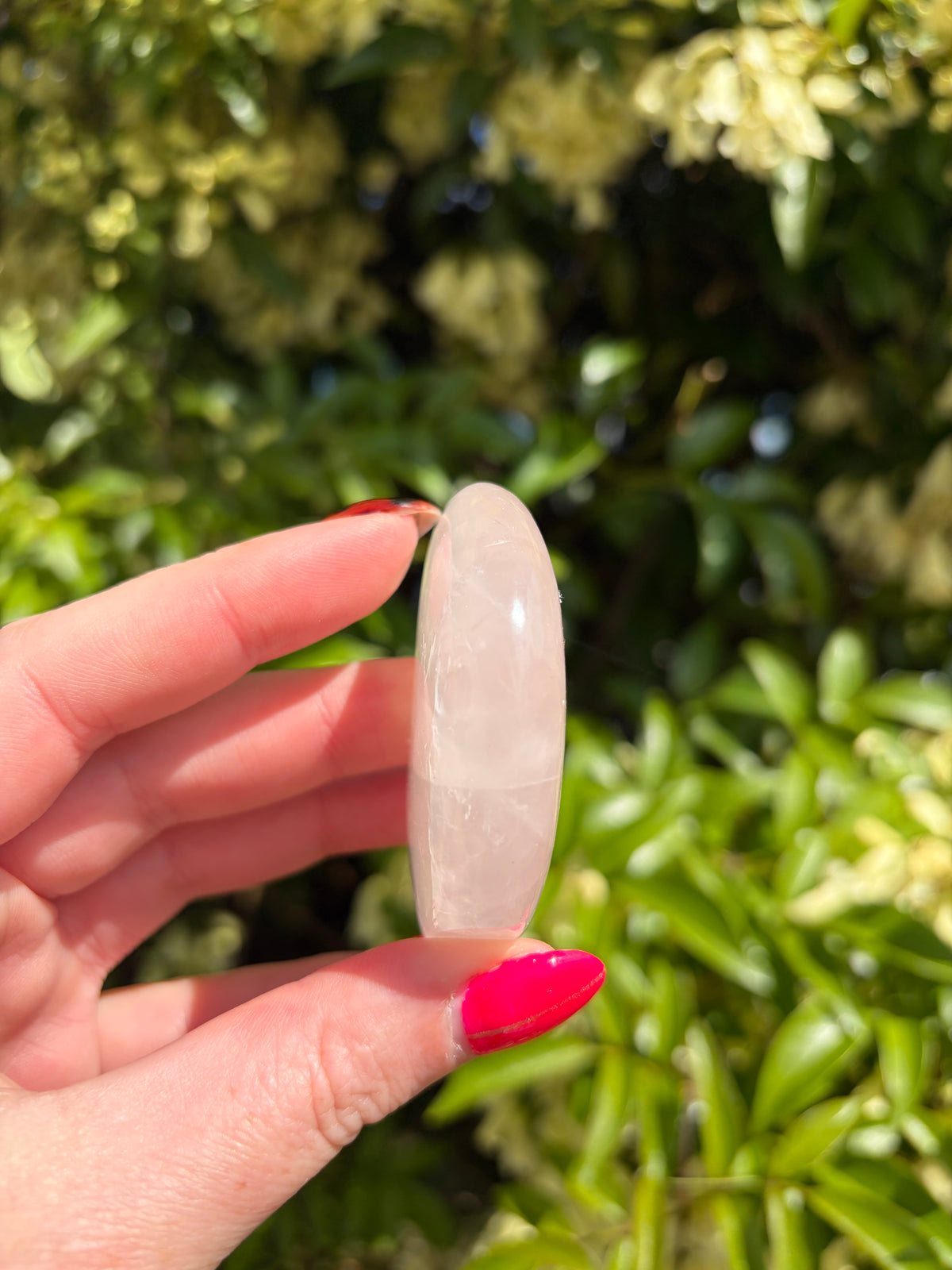Rose Quartz Small Self Standing D