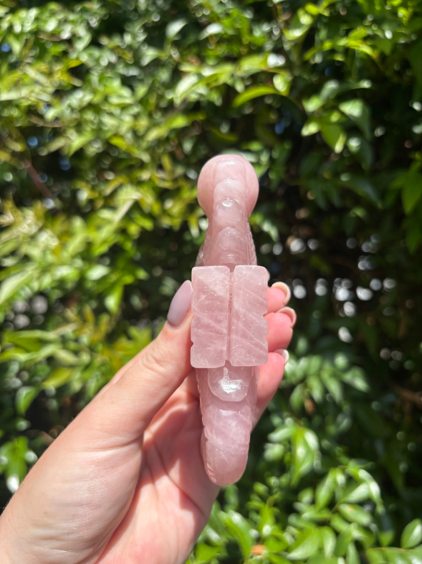 Rose Quartz Sea Horse