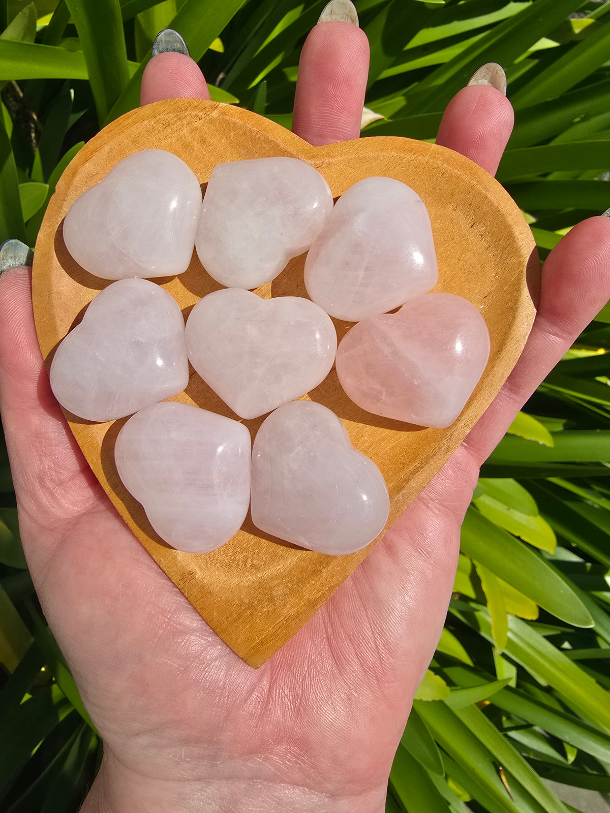 Rose Quartz Heart Small
