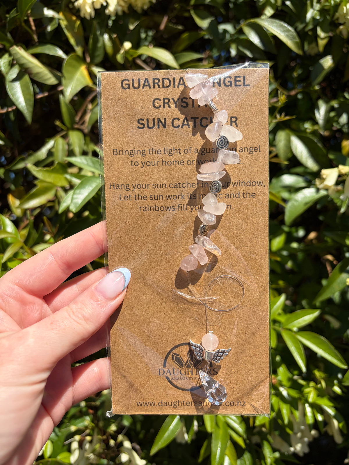 Rose Quartz | Guardian Angel Sun Catcher A